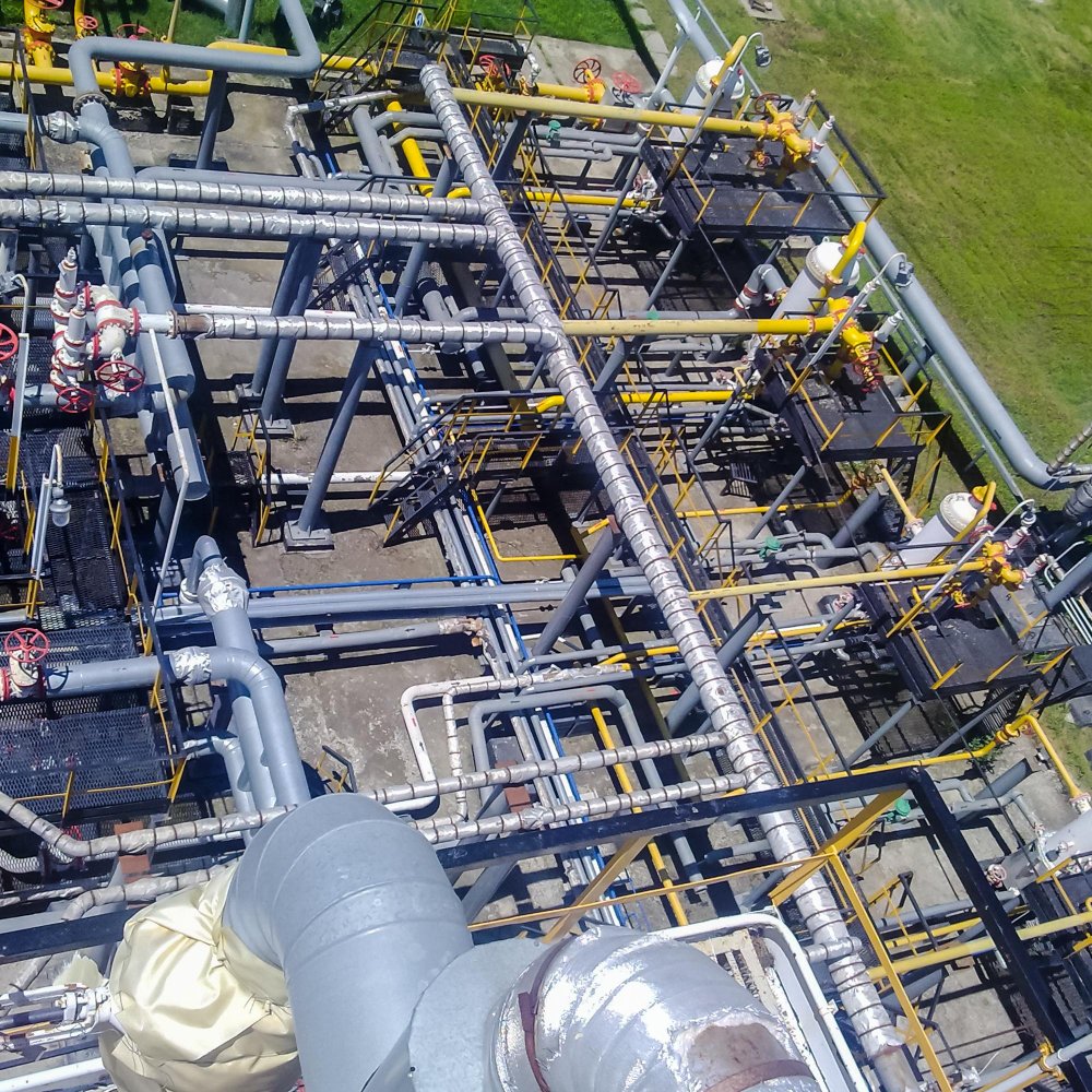 Chemical Plant Piping Systems